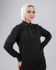 Chemise Sleeve Body – Black