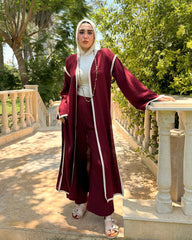 Embroidered Pure Linen Set