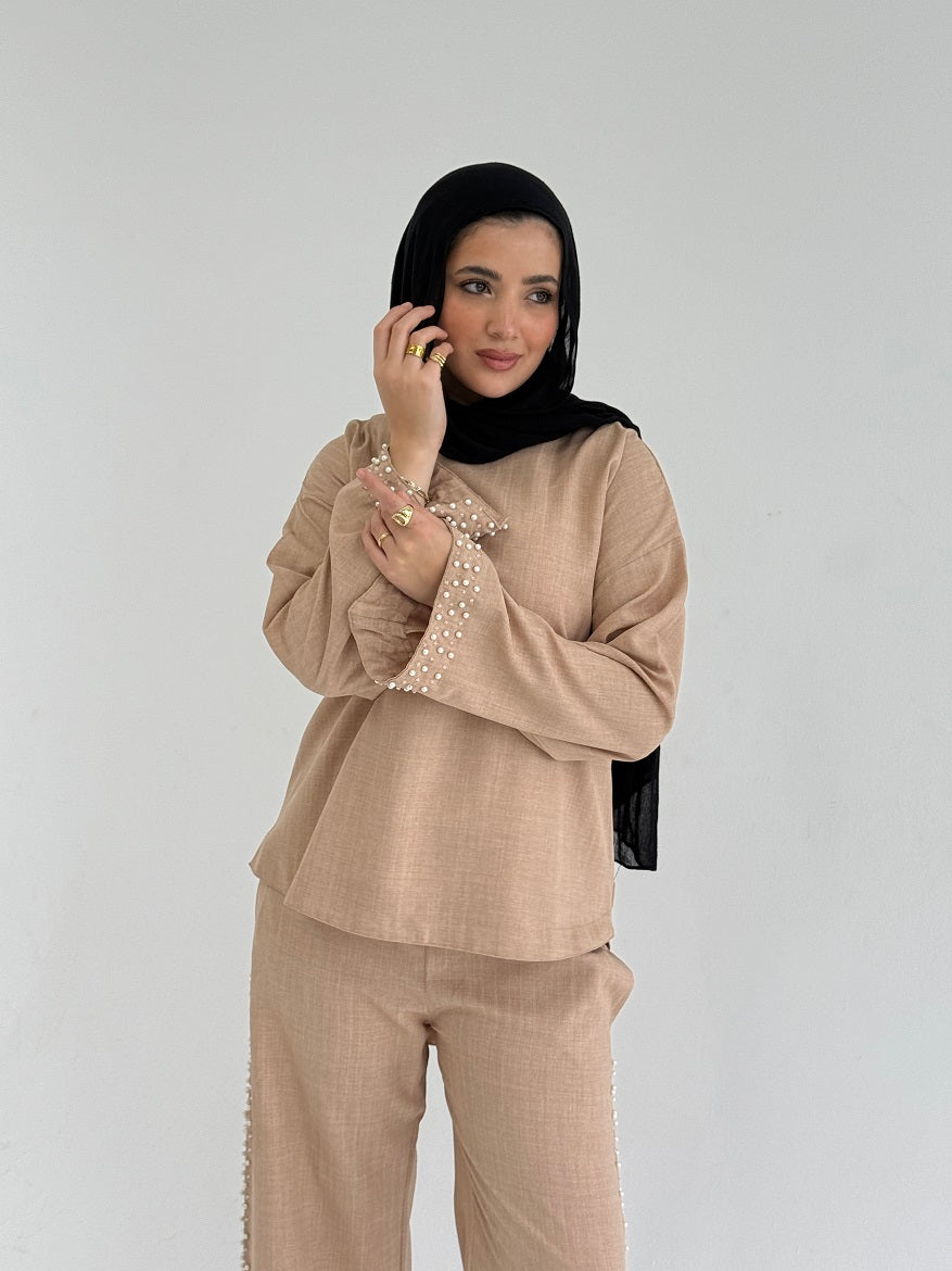 Pearl Linen Set