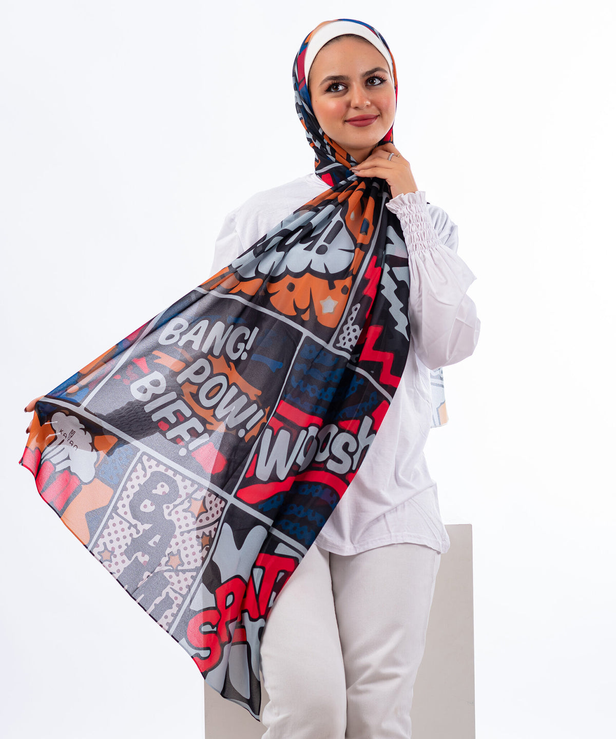 Chiffon Printed Scarf