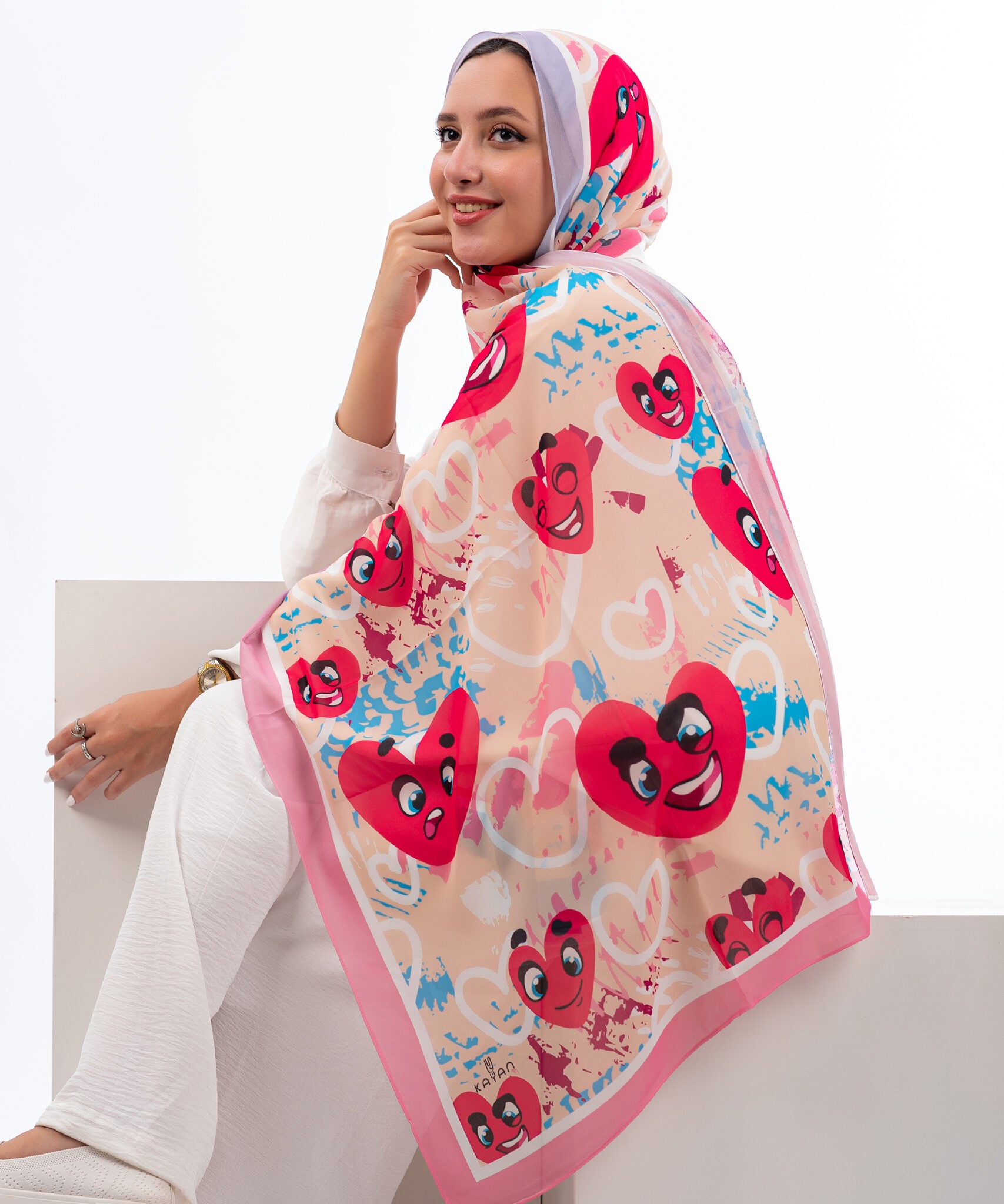 Chiffon Printed Scarf