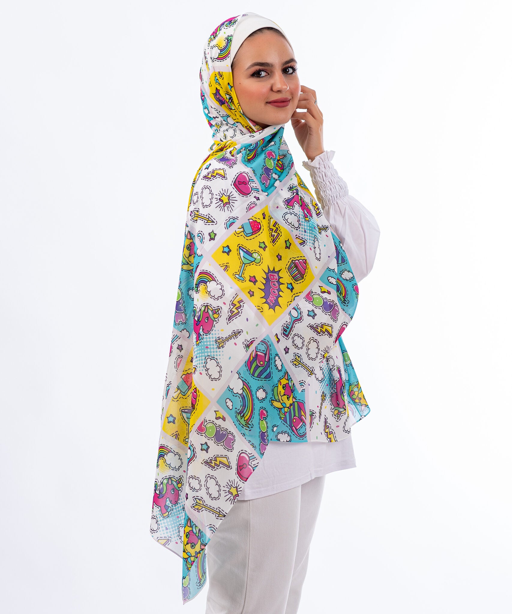 Chiffon Printed Scarf