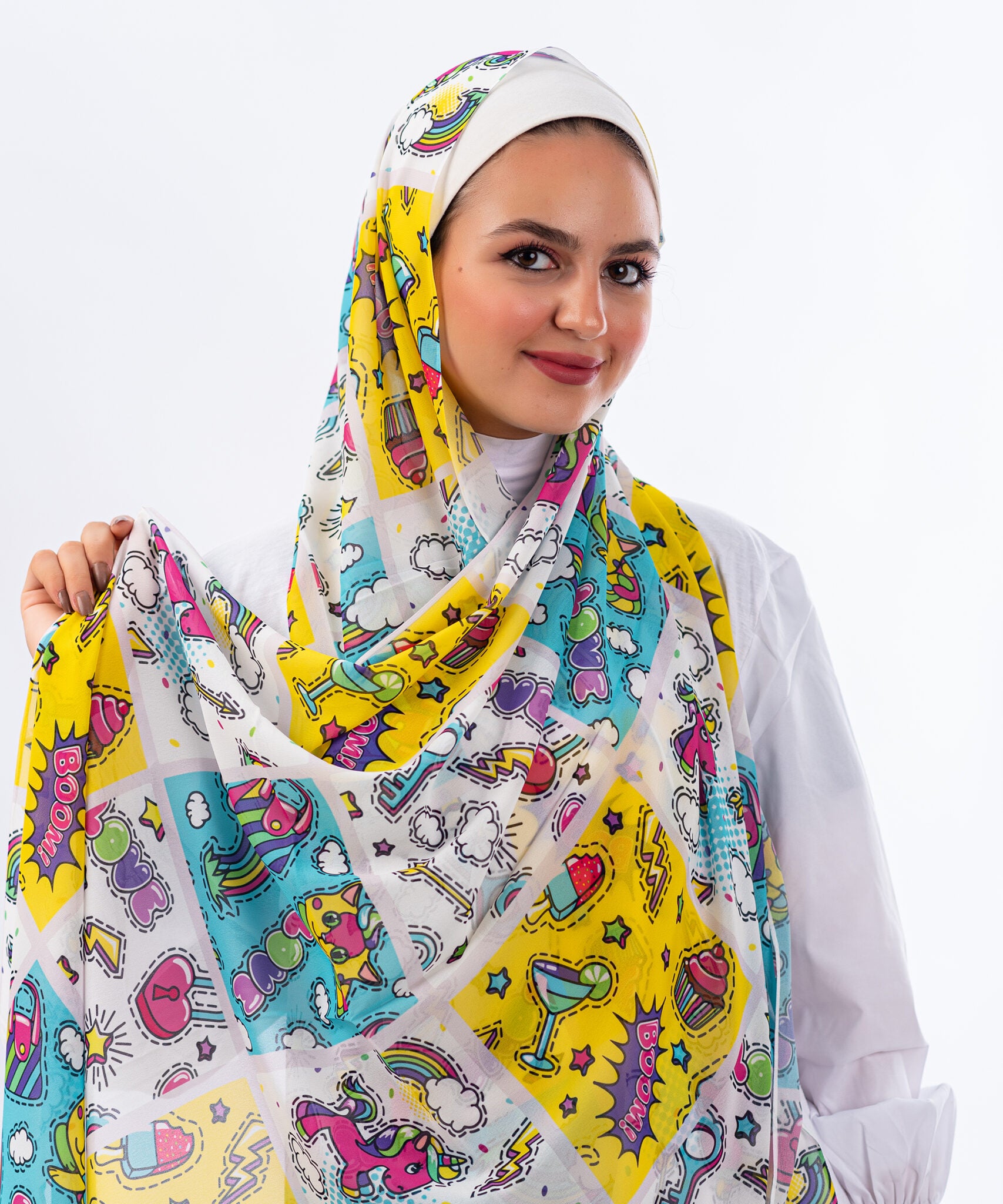 Chiffon Printed Scarf