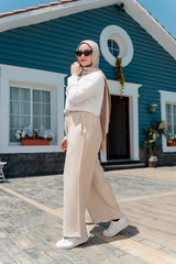 Linen Pants - Beige