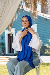 Elegance Modal Scarf - Blue