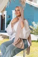 Elegance Modal Scarf - Tan Beige