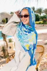 Breezy Printed Chiffon Scarf