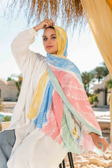 Unicorn Printed Chiffon Scarf