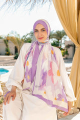 Soft Printed Chiffon Scarf