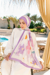 Soft Printed Chiffon Scarf