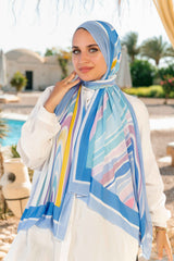 Freezing Printed Chiffon Scarf