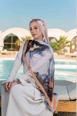 Juliet Printed Chiffon Scarf