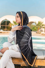 Mila Printed Chiffon Scarf