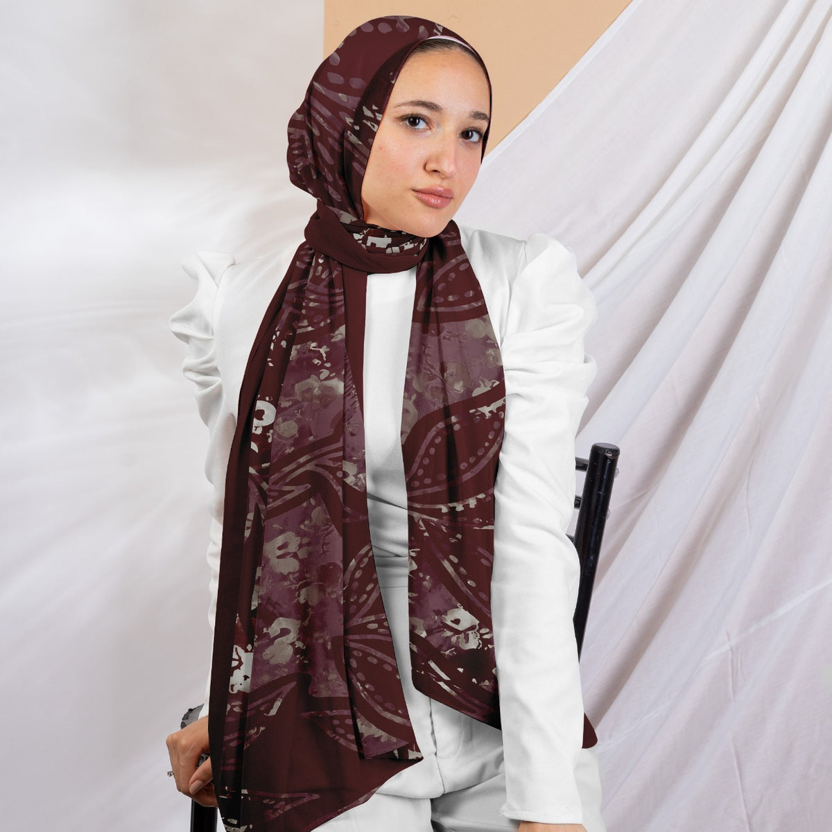Mahira Printed Chiffon