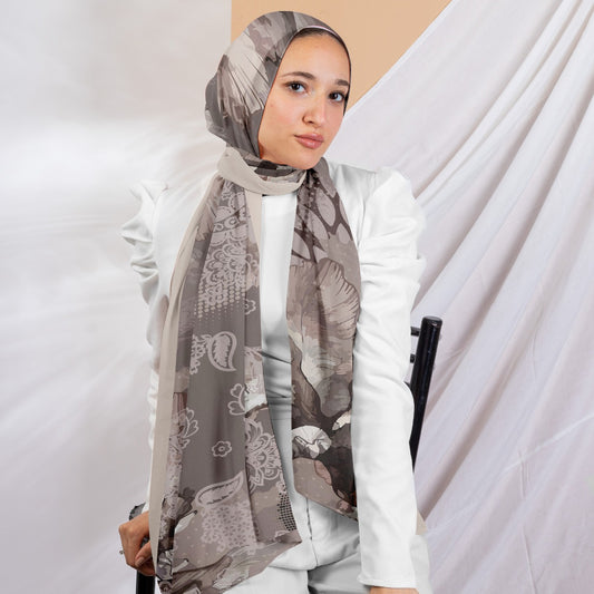 Luniva Printed Chiffon
