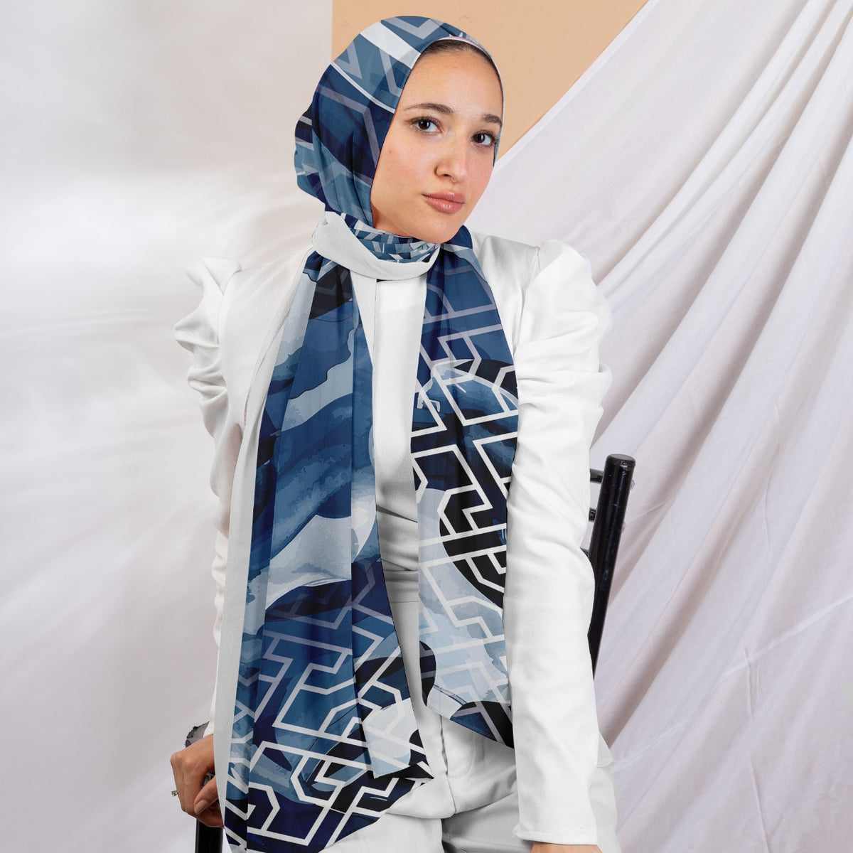 Zefine Printed Chiffon