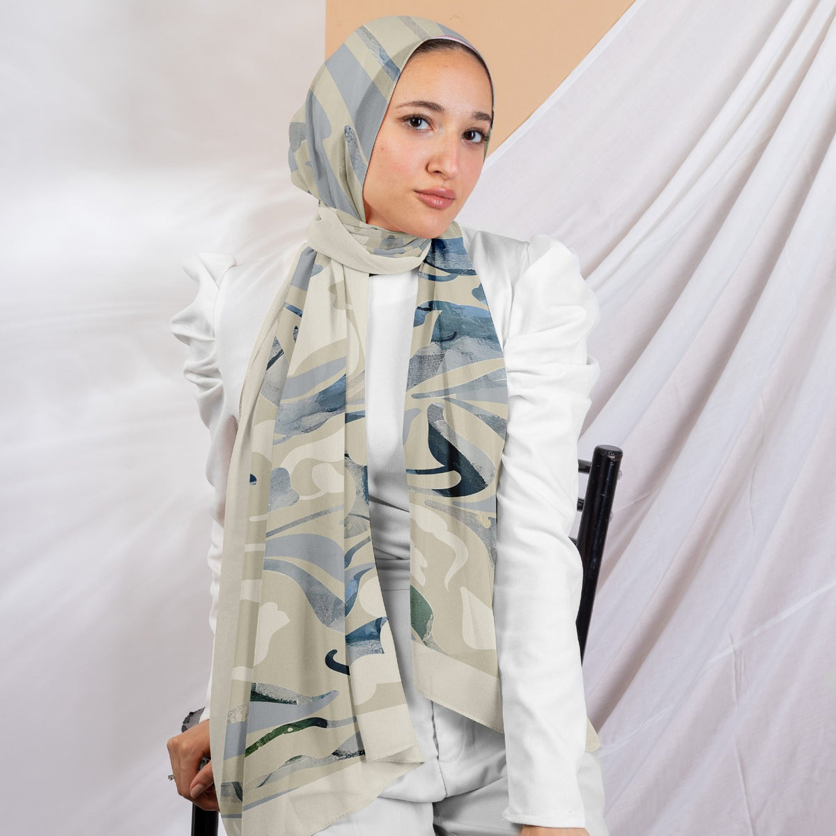 Florza Printed Chiffon