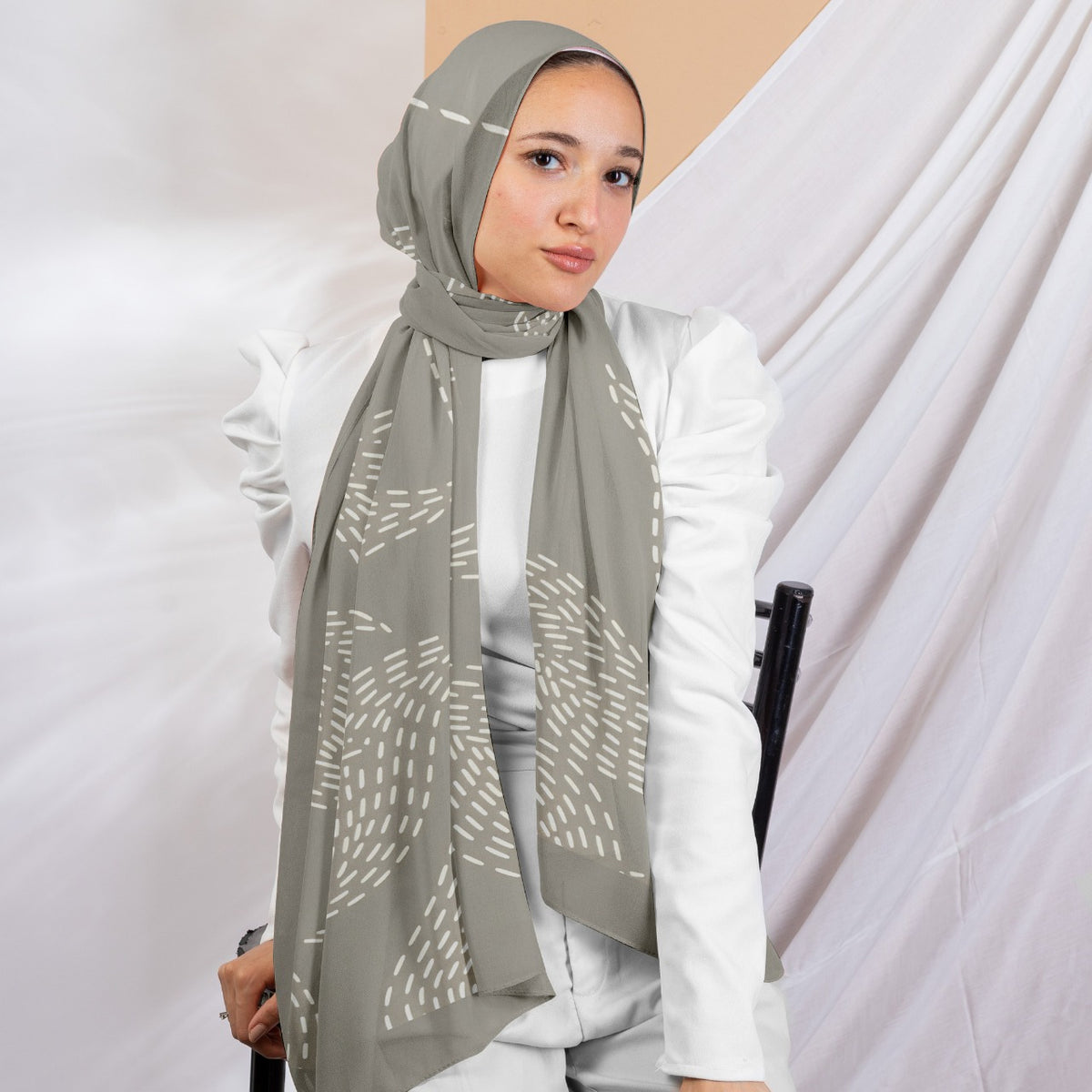 Serista Printed Chiffon