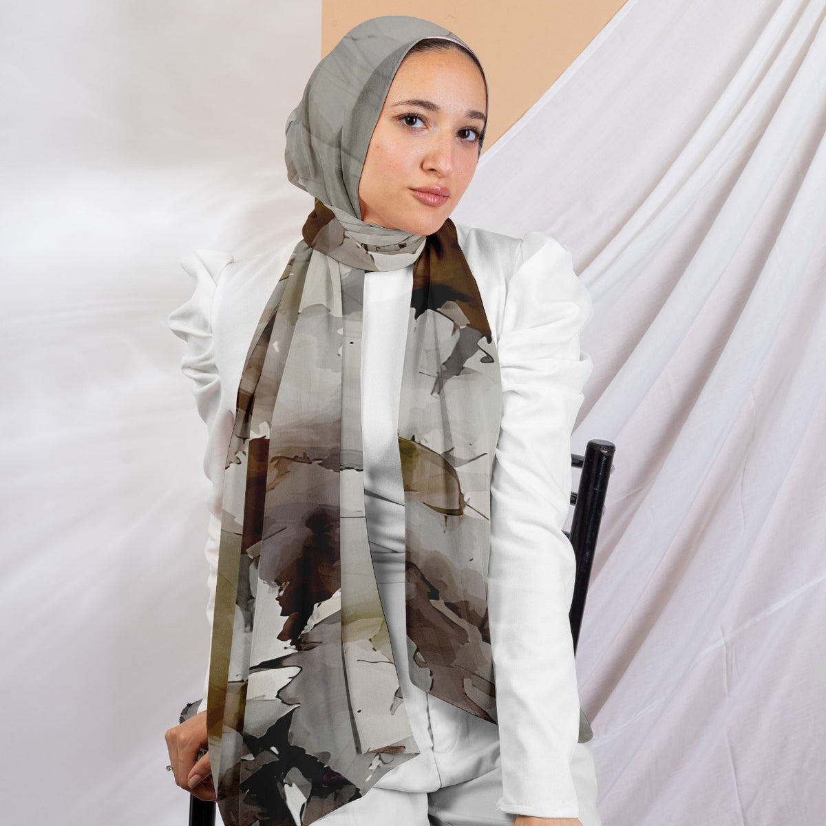 Zefira Printed Chiffon